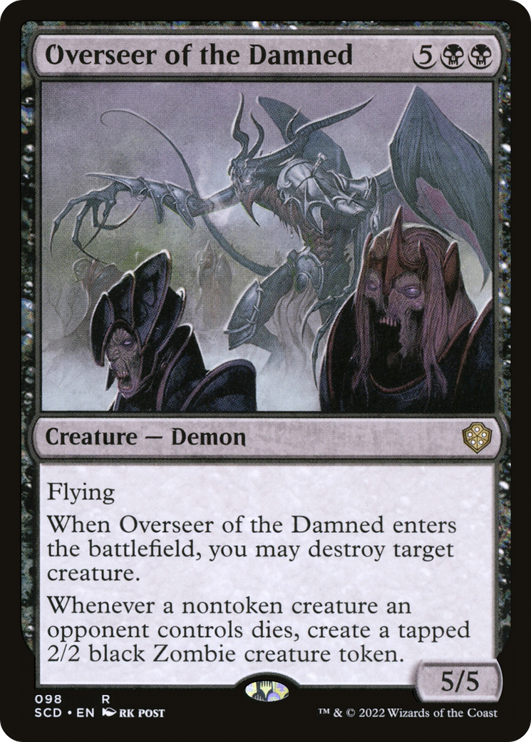 Overseer of the Damned [Starter Commander Decks] | Gamers Paradise