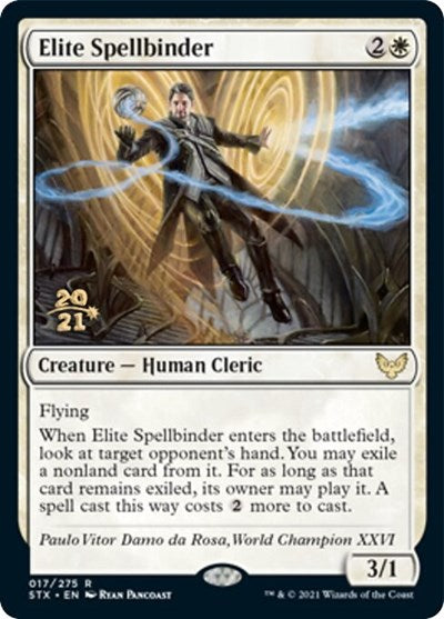 Elite Spellbinder [Strixhaven: School of Mages Prerelease Promos] | Gamers Paradise