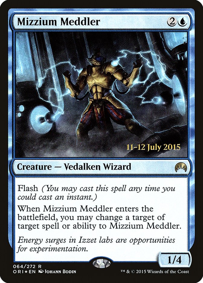Mizzium Meddler [Magic Origins Prerelease Promos] | Gamers Paradise