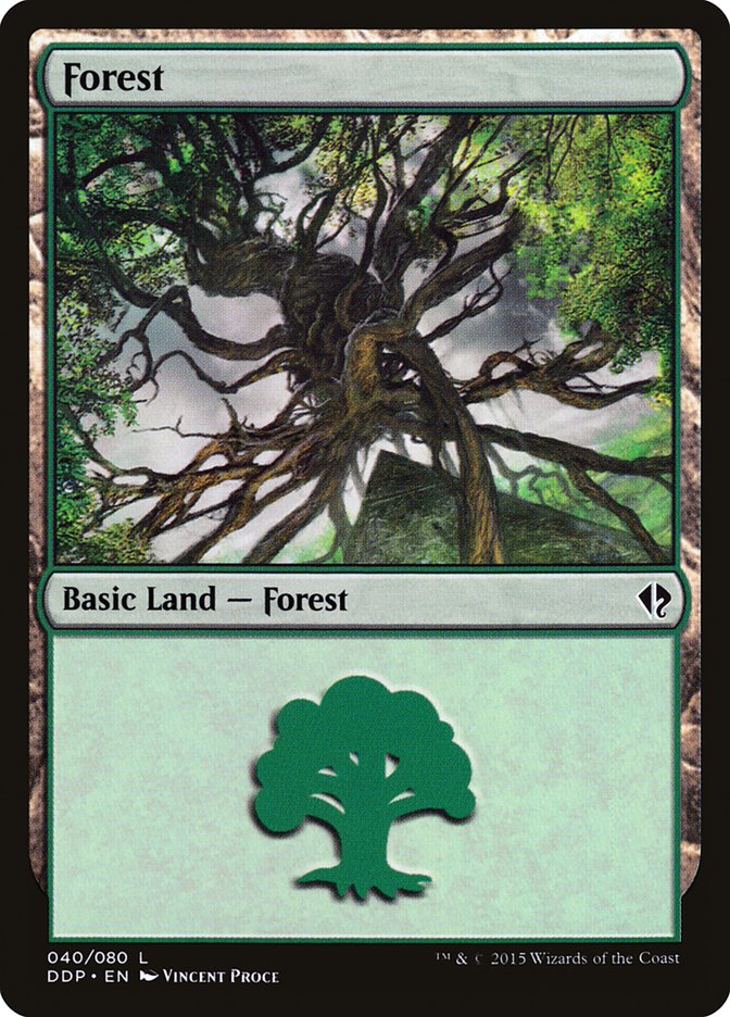 Forest (40) [Duel Decks: Zendikar vs. Eldrazi] | Gamers Paradise