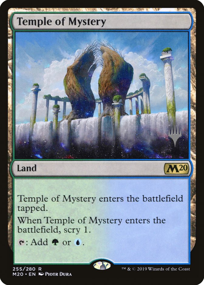 Temple of Mystery (Promo Pack) [Core Set 2020 Promos] | Gamers Paradise