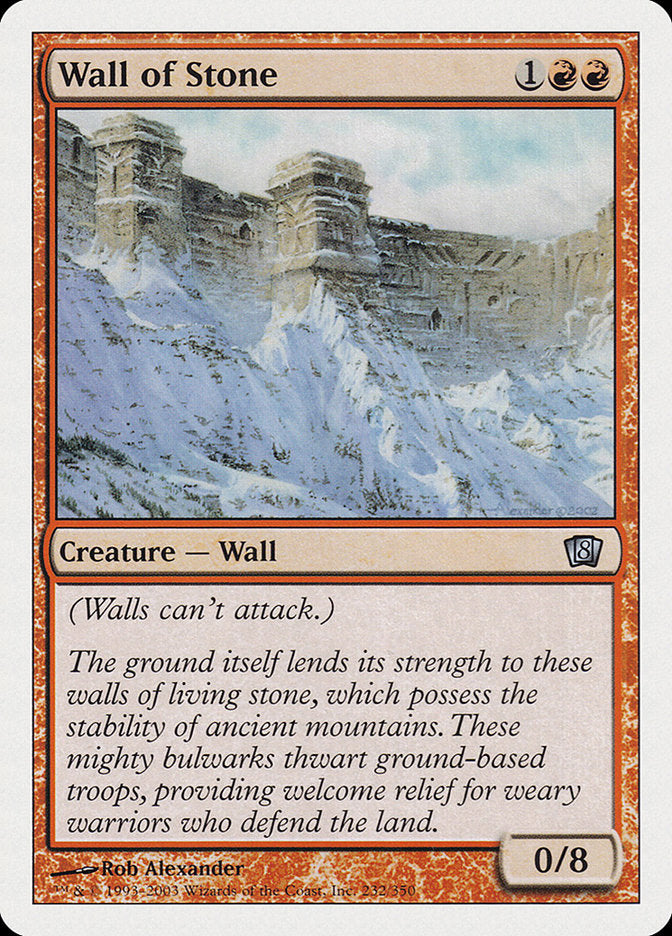 Wall of Stone [Eighth Edition] | Gamers Paradise