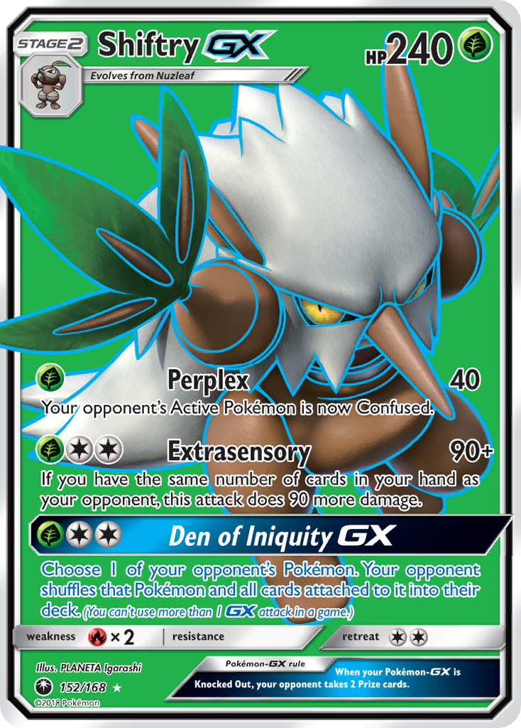 Shiftry GX (152/168) [Sun & Moon: Celestial Storm] | Gamers Paradise