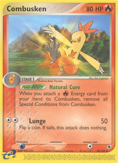 Combusken (28/109) [EX: Ruby & Sapphire] | Gamers Paradise
