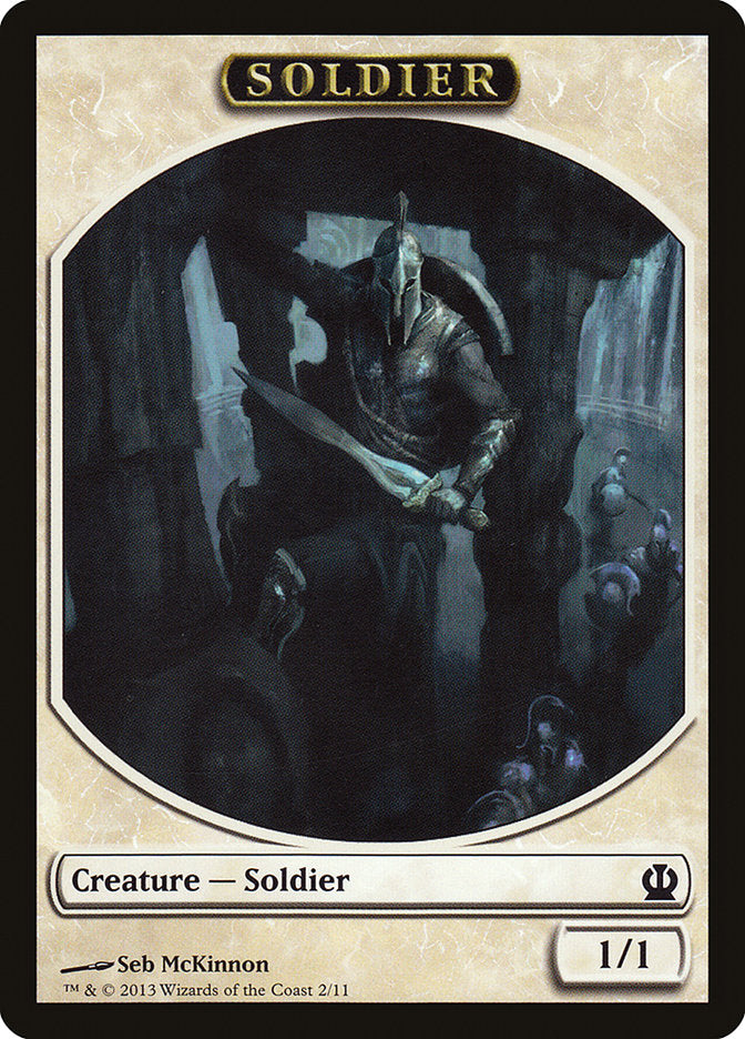 Soldier Token (2/11) [Theros Tokens] | Gamers Paradise