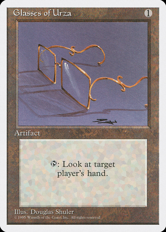 Glasses of Urza [Fourth Edition] | Gamers Paradise