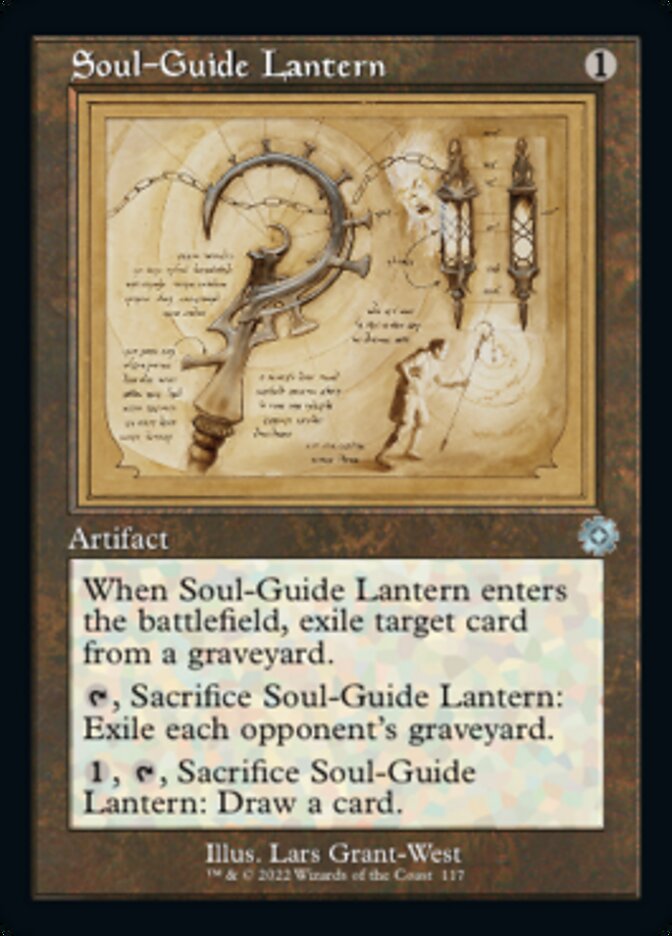 Soul-Guide Lantern (Retro Schematic) [The Brothers' War Retro Artifacts] | Gamers Paradise