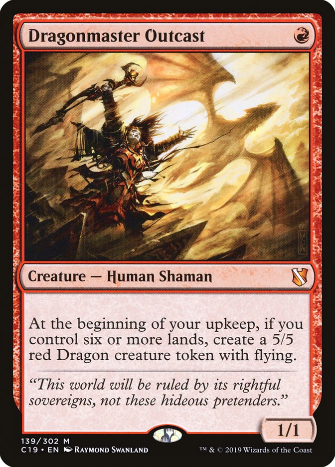 Dragonmaster Outcast [Commander 2019] | Gamers Paradise