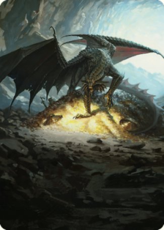Ancient Copper Dragon Art Card (04) [Commander Legends: Battle for Baldur's Gate Art Series] | Gamers Paradise