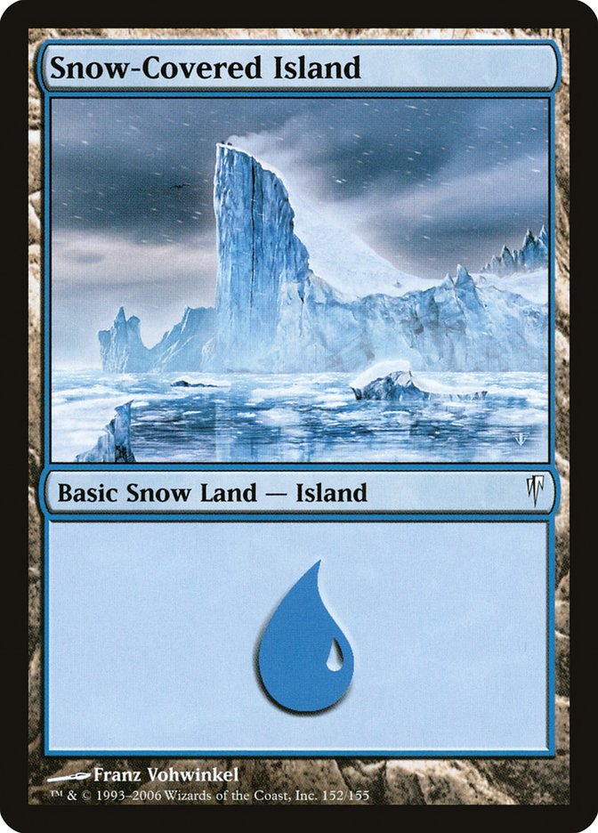 Snow-Covered Island [Coldsnap] | Gamers Paradise