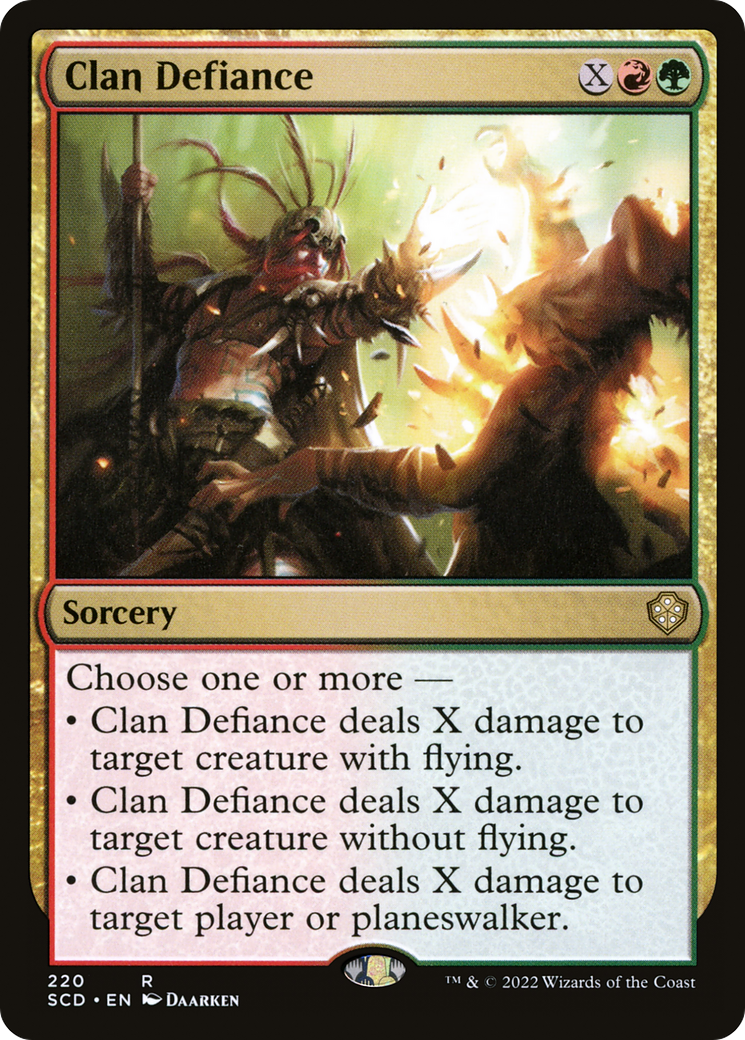 Clan Defiance [Starter Commander Decks] | Gamers Paradise