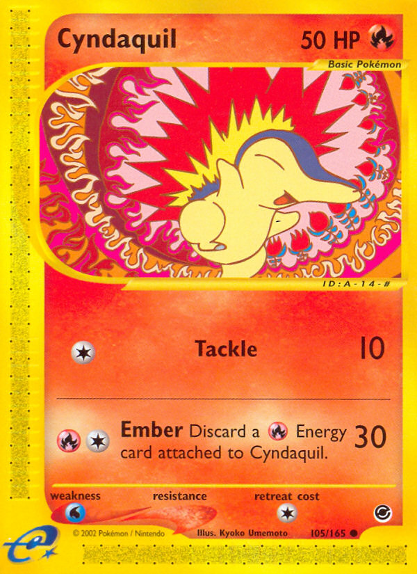 Cyndaquil (105/165) [Expedition: Base Set] | Gamers Paradise
