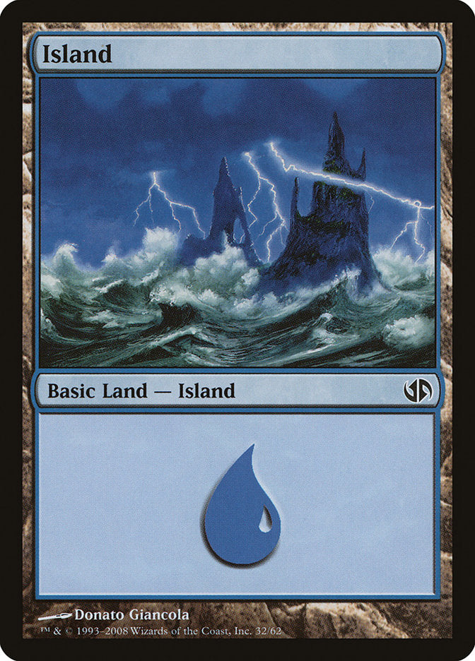 Island (32) [Duel Decks: Jace vs. Chandra] | Gamers Paradise