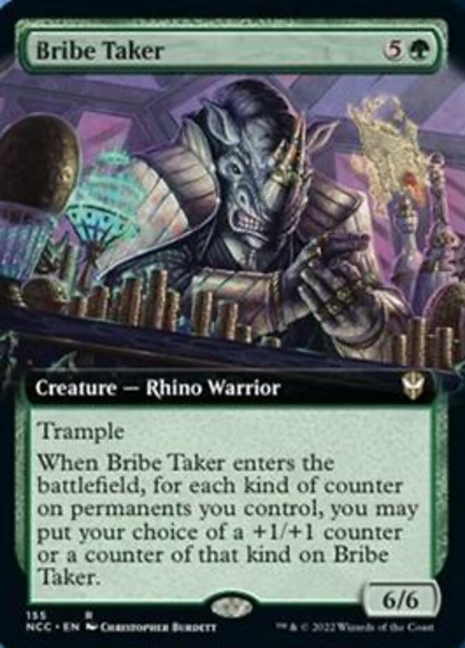 Bribe Taker (Extended Art) [Streets of New Capenna Commander] | Gamers Paradise