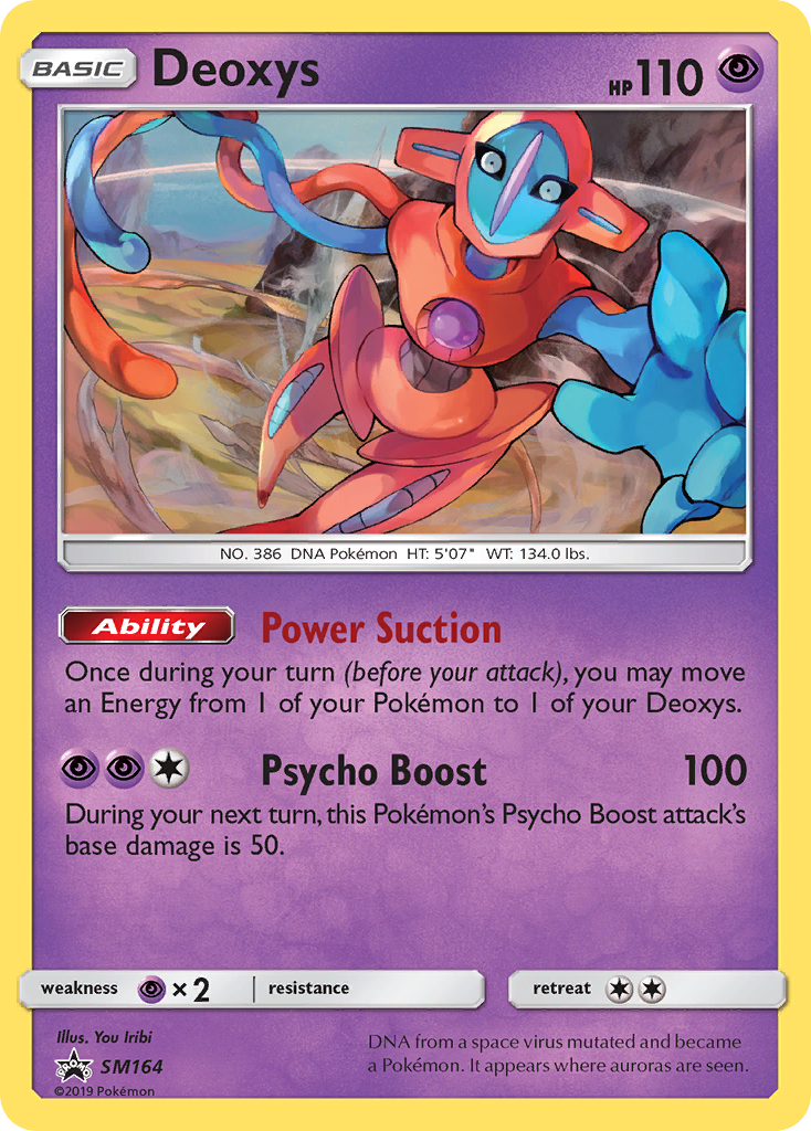 Deoxys (SM164) [Sun & Moon: Black Star Promos] | Gamers Paradise