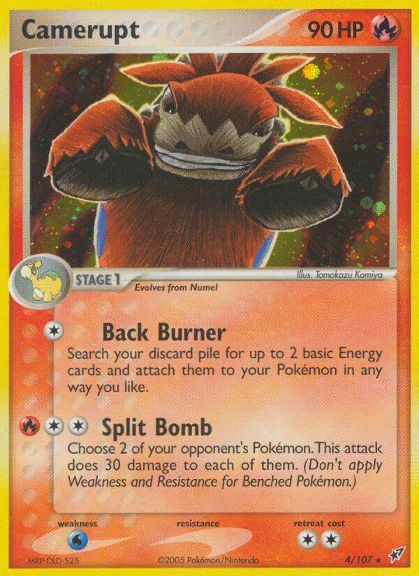 Camerupt (4/107) (Theme Deck Exclusive) [EX: Deoxys] | Gamers Paradise