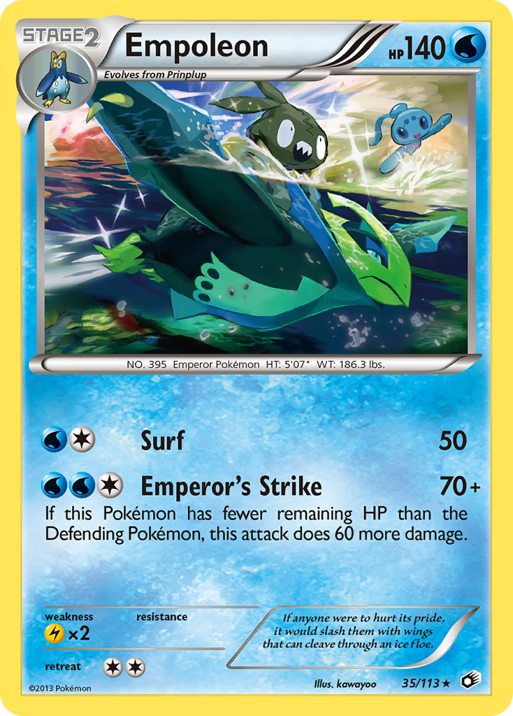 Empoleon (35/113) [Black & White: Legendary Treasures] | Gamers Paradise