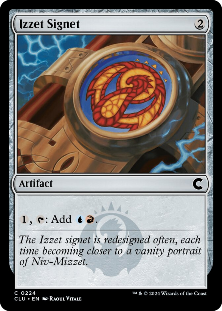 Izzet Signet [Ravnica: Clue Edition] | Gamers Paradise