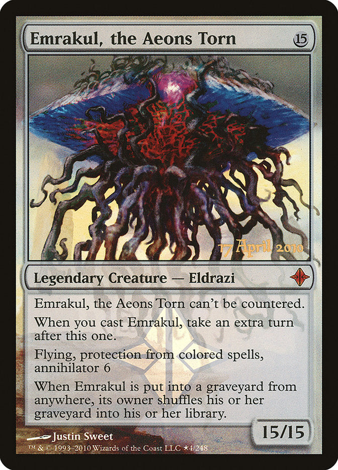 Emrakul, the Aeons Torn [Rise of the Eldrazi Prerelease Promos] | Gamers Paradise