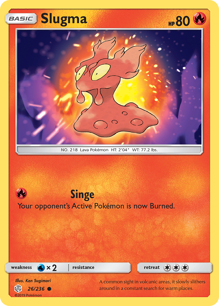 Slugma (26/236) [Sun & Moon: Cosmic Eclipse] | Gamers Paradise