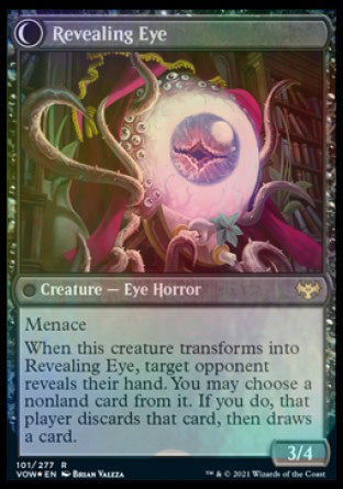 Concealing Curtains // Revealing Eye [Innistrad: Crimson Vow Prerelease Promos] | Gamers Paradise