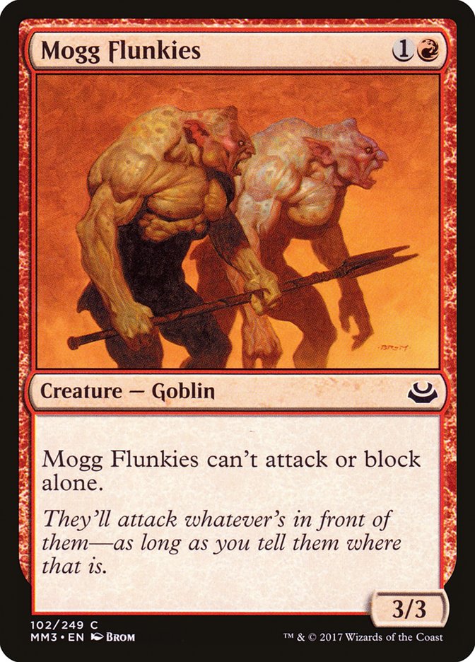 Mogg Flunkies [Modern Masters 2017] | Gamers Paradise