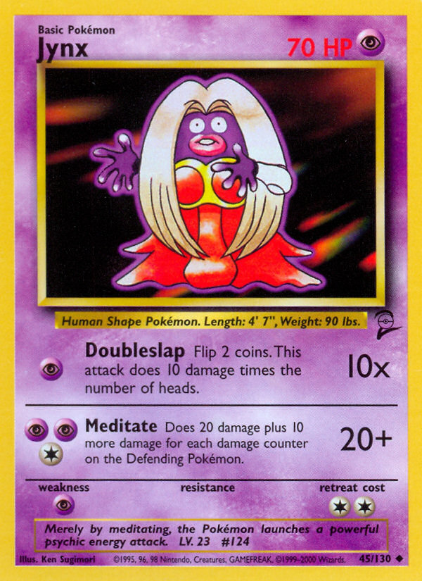 Jynx (45/130) [Base Set 2] | Gamers Paradise