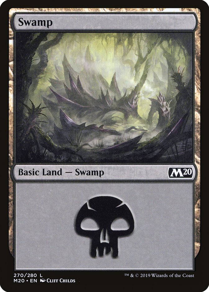 Swamp (270) [Core Set 2020] | Gamers Paradise