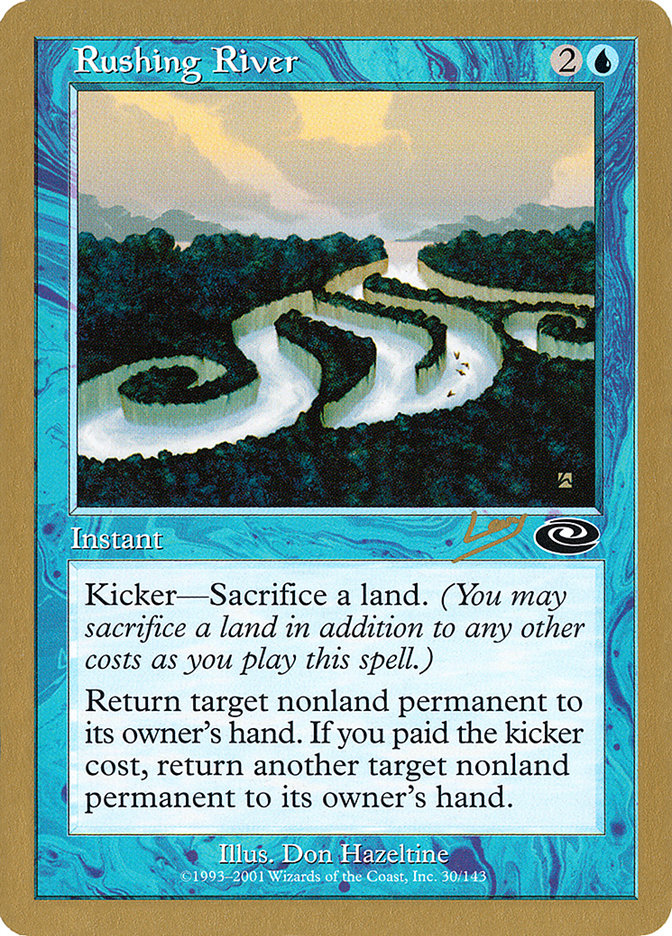 Rushing River (Raphael Levy) [World Championship Decks 2002] | Gamers Paradise