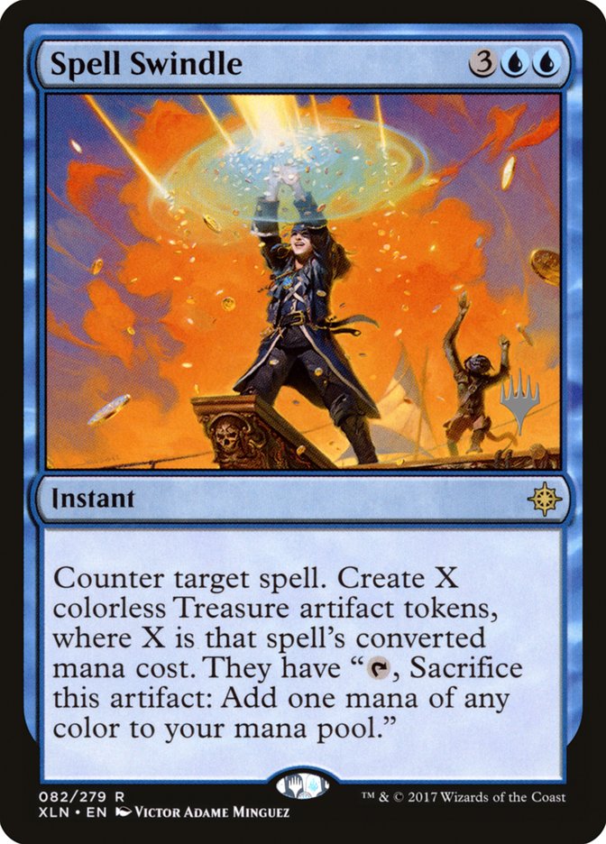 Spell Swindle (Promo Pack) [Ixalan Promos] | Gamers Paradise