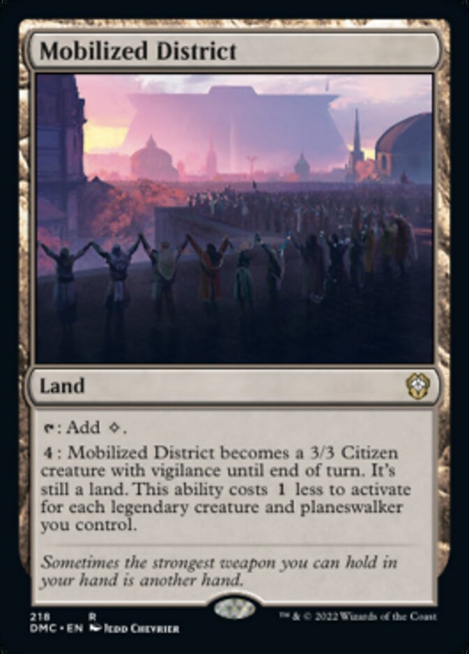 Mobilized District [Dominaria United Commander] | Gamers Paradise