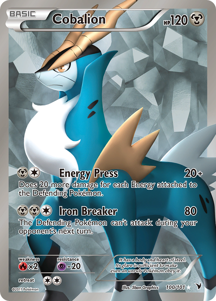 Cobalion (100/101) [Black & White: Noble Victories] | Gamers Paradise