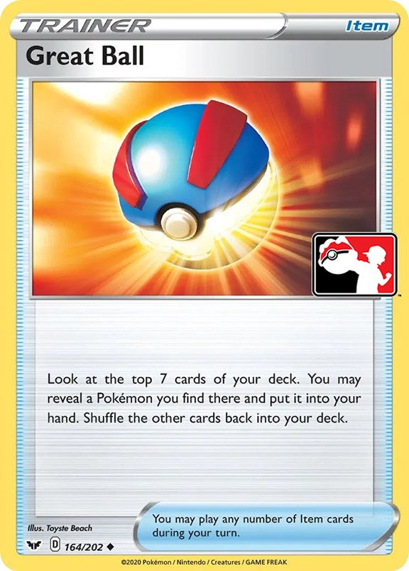 Great Ball (164/202) [Prize Pack Series One] | Gamers Paradise