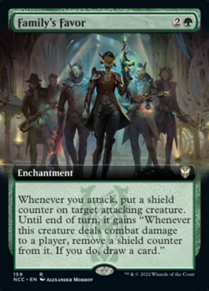 Family's Favor (Extended Art) [Streets of New Capenna Commander] | Gamers Paradise