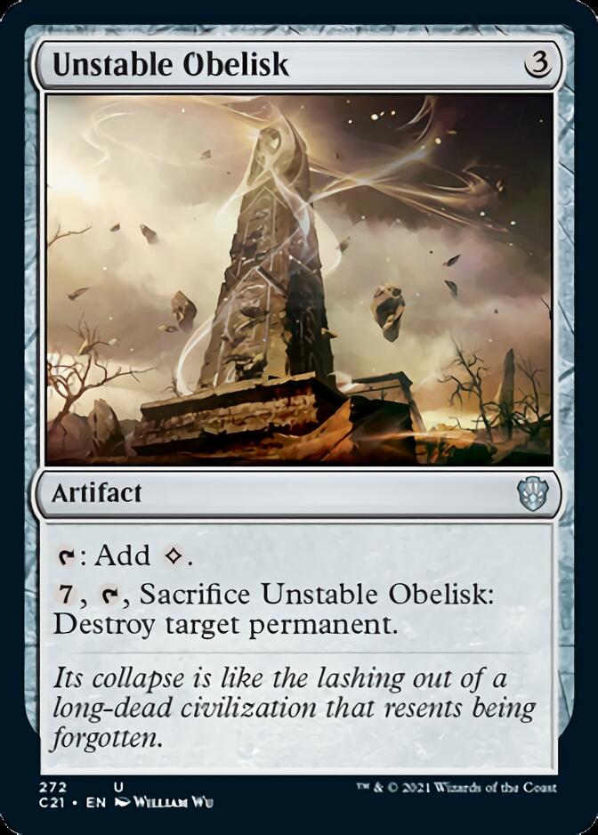 Unstable Obelisk [Commander 2021] | Gamers Paradise