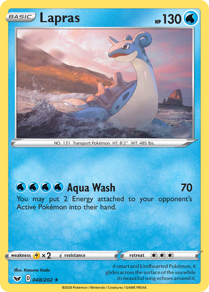 Lapras (048/202) [Sword & Shield: Base Set] | Gamers Paradise