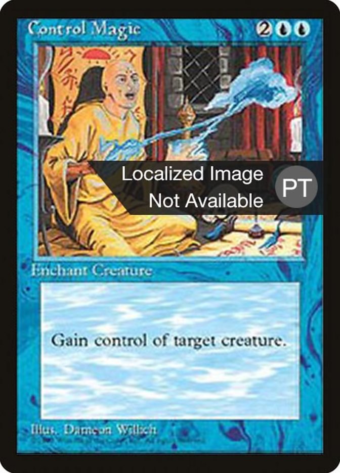 Control Magic [Fourth Edition (Foreign Black Border)] | Gamers Paradise