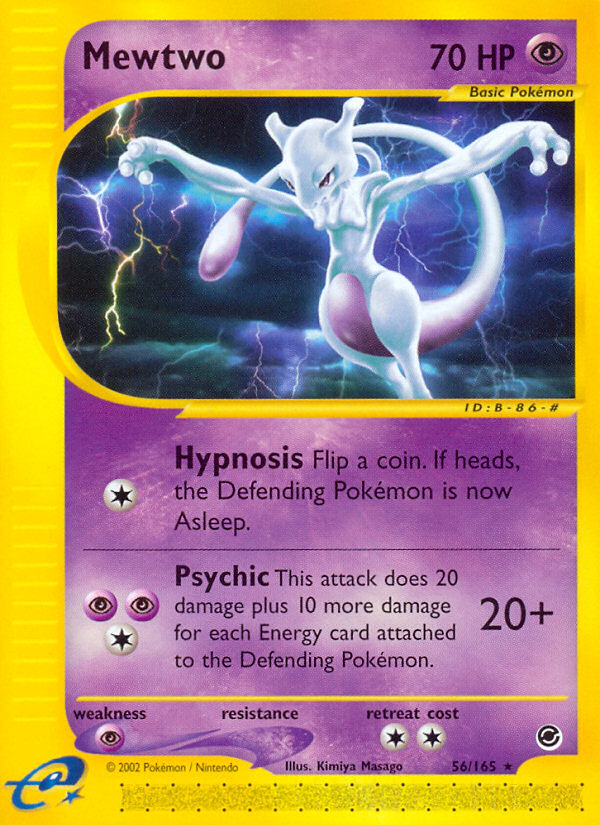 Mewtwo (56/165) [Expedition: Base Set] | Gamers Paradise