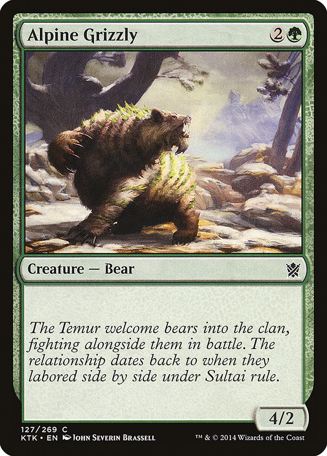 Alpine Grizzly [Khans of Tarkir] | Gamers Paradise