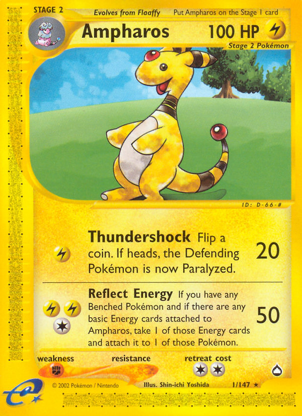 Ampharos (1/147) [Aquapolis] | Gamers Paradise