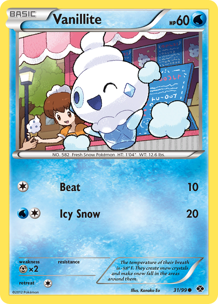 Vanillite (31/99) [Black & White: Next Destinies] | Gamers Paradise