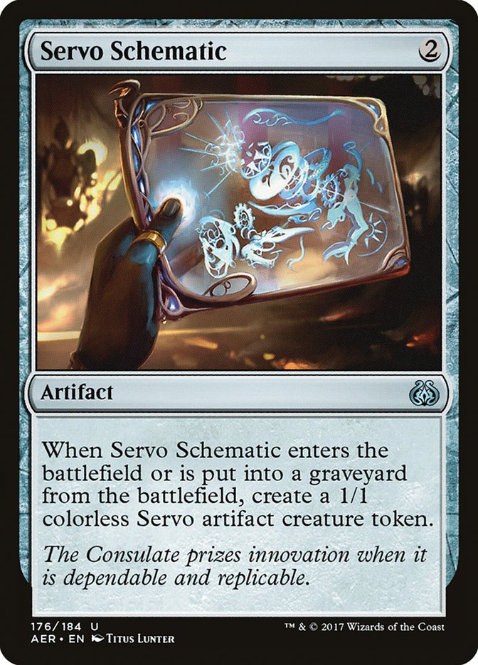 Servo Schematic [Aether Revolt] | Gamers Paradise