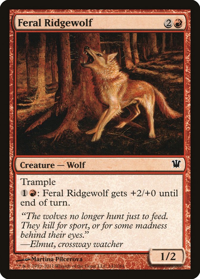 Feral Ridgewolf [Innistrad] | Gamers Paradise