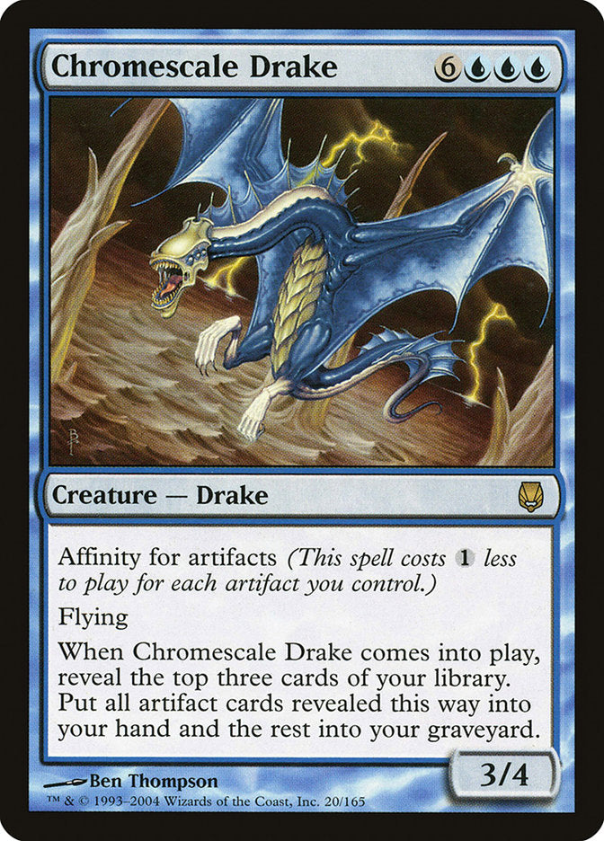 Chromescale Drake [Darksteel] | Gamers Paradise