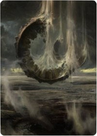 Wasteland Art Card [Zendikar Rising Art Series] | Gamers Paradise