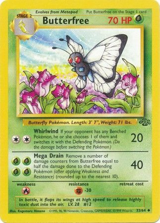 Butterfree (33/64) [Jungle Unlimited] | Gamers Paradise