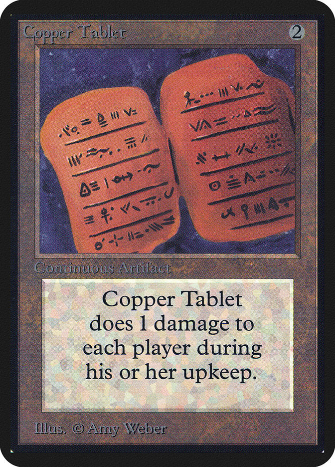 Copper Tablet [Alpha Edition] | Gamers Paradise