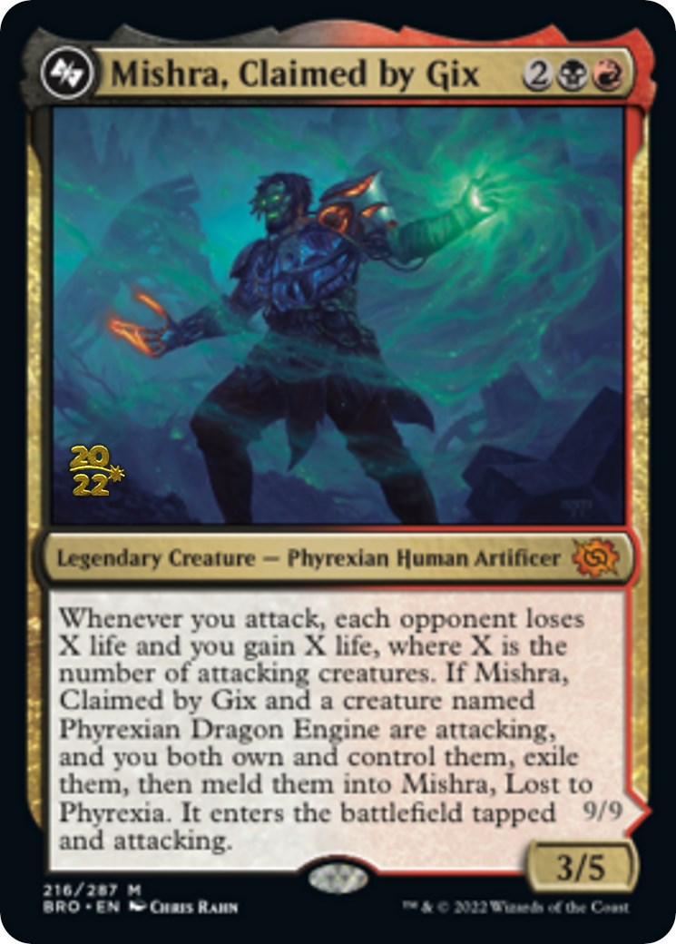 Mishra, Claimed by Gix [The Brothers' War Prerelease Promos] | Gamers Paradise