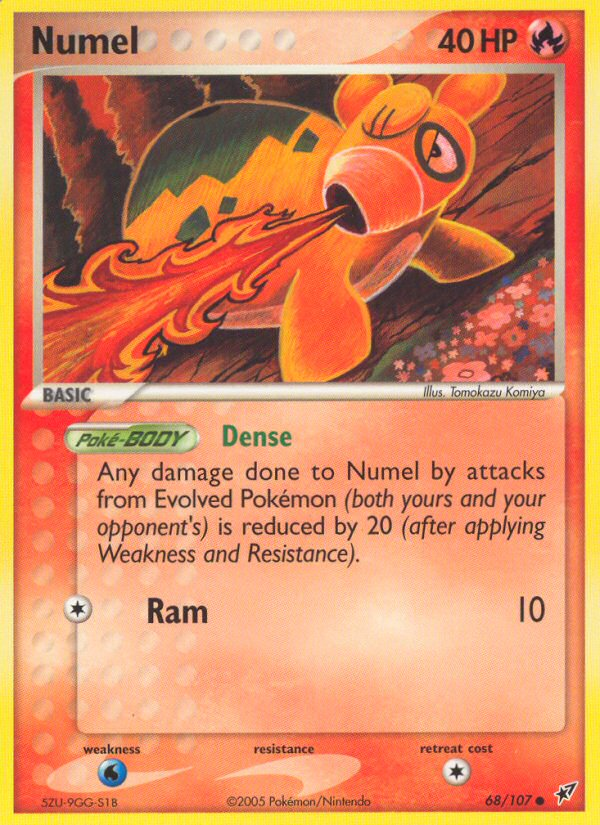 Numel (68/107) [EX: Deoxys] | Gamers Paradise