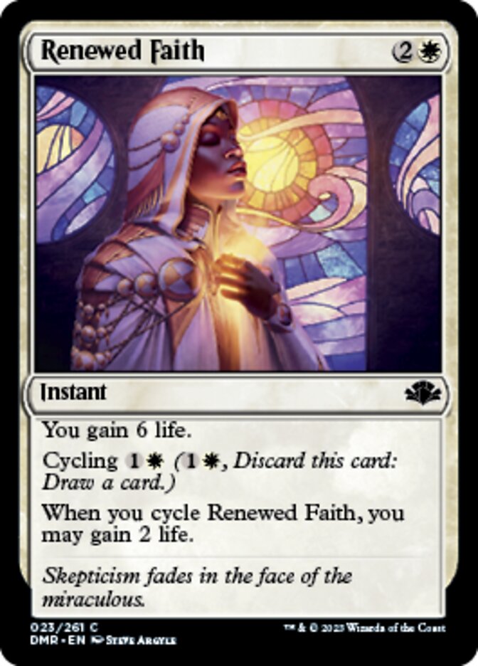 Renewed Faith [Dominaria Remastered] | Gamers Paradise